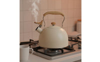 Sound-Notifying Teapot Kettle Loud Whistle Stainless Stainless Kettle Kettle Induction Compatible Hot Water Boiler for Families