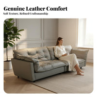 Straight-Line Couch Italian design Sofa Minimalist Design Living Room Furniture for Homeowners, Apartment Dwellers, Villas, Large Homes, Lounge Area