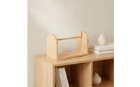 Wooden Yarn Spool Rack Natural Wood Yarn Spool Rack Craft Organizer Open-Frame Sturdy for Knitters, Knitting, Crochet