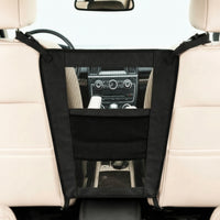 Adjustable Pet Car Barrier Reinforced Car Pet Net Lightweight Divider Black for Road Trips
