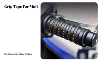 Wear-Resistant Motorcycle Handlebar Grip Tape Breathable Handlebar Grip Wrap Long-Lasting for Cyclists, Bike, Daily Commuting