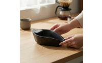 Coffee Portioning Tray with Scale Electronic Coffee Bean Weighing Tray Precision for Baristas