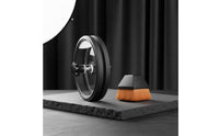 Short-Bristle Vinyl Disc Cleaning Clamp Dense Bristles Disc Cleaning Brush Clamp Tightening Knob Audio Accessory Polished Rim
