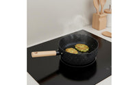 Maifan Stone Pot Multipurpose Maifan Stone Coated Pot Non-Stick Saucepan Even Heating Cookware Thickened Reinforced Bottom