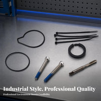 Thread-Lock Bolts Shock-Absorbing Compressor Repair Kit Rubber Seals Air Shock-Absorbing Compressor Pump Repair Kit Threading Tool