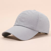 Lightweight Breathable Baseball Cap for Women, Quick Drying Unisex Peaked Hat for Outdoor Activities, Adjustable Visor for Sports Training