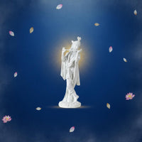 Lord of the Flute Playing Flute Idol Detailed Craftsmanship Lord of the Flute Statue Flute Playing Deity Figurine Artistic