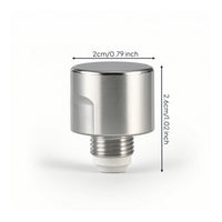 Stovetop Espresso Maker Pot Pressure Valve Threaded Stovetop Coffee Pot Relief Valve Food-Grade Heat-Resistant