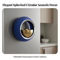 Door Entry Tone Crisp and Clear Tone Modern Brass Gong No Battery Door Tone Easy-Mount Installation Shopkeeper's Gong