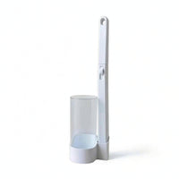 Toilet Cleaning Stick Compact Toilet Brush with Holder Upright for Bathroom