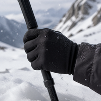 Outdoor Skiing Liner Gloves D8 Winter Cycling Windproof Non-slip Antibacterial Thermal Touchscreen Gloves