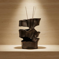 Resin Sculpture Vase Luxury Look Modern Resin Vase Home Decor for Lobby