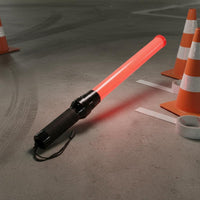 Red/Blue Flashing LED Traffic Wand