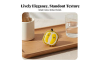 Fruit Hair Grip Fastener Stylish Fruit Hair Grip Food Shaped Jaw Fastener Bright Hues Strong Grip for Teenagers
