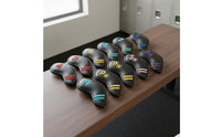 9 Pieces Sporting Iron Headcover Set Scuff Protection Embroidered Sporting Club Protectors Numbered Club Head Protectors Water