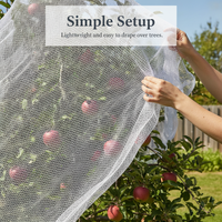 Orchard Bird Netting for Fruit Trees and Vegetables - Durable Nylon Protective Mesh
