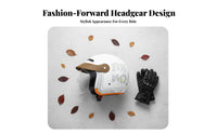 Helmet Windproof Breathable Riding Helmet Ear Protection for Women, Commuters, Commuting, City Travel