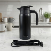 Car Electric Kettle Automatic Power off Electric Kettle with LED Display Smart