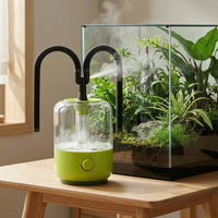 High-Frequency Reptile Humidifier Adjustable Terrarium Humidifier Fine Mist Reptile Fogger Quiet for Amphibian Keepers, Vivarium