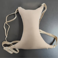 Contoured Chest Support Pillow Lightweight Chest Pillow with Straps Anatomically Shaped Skin-Friendly for Bed