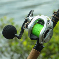 9+1 Bearings Metal Baitcasting Reel 16 Kg Drag Double-Handle Baitcasting Reel EVA Grip Round Baitcaster Compact
