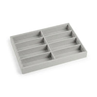 Rectangular 8-Slot Glasses Tray Scratch Protection Glasses Organizer