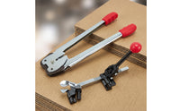 Strapping Tool Set Heavy-Duty Manual Strapping Kit Easy to Use Binding Tool Kit with Sealer for Workshop