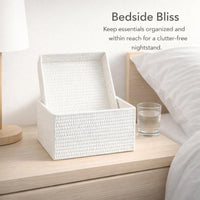 Minimalist Decor Storage Baskets, Living Room Organization Storage Baskets, Woven Basket for Toys, Bedroom Storage Woven Basket