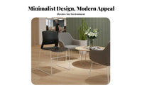 Minimalist Design Stackable Sled Base Chair Lightweight Armless Sled Base Chair Long-Lasting Office Furniture Ergonomic Design for Guests, Students, Event Attendees, Conference Room, Reception Area, Cafeteria