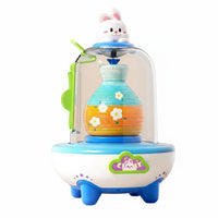 Gift Idea Finger Pottery Machine DIY Kids Pottery Wheel Easy to Use Electric Clay Wheel Creative Play for Elementary Students