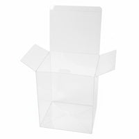 4 Inch Vinyl Figure Protector Sturdy PET Material 4 Inch Figure Protector Vinyl Figure Case Particles-Resistant Clear Plastic