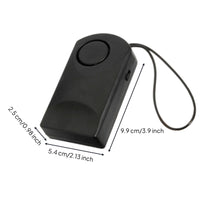 Anti-Theft Portable Door Alarm Compact Door Handle Alarm Battery Powered Home Security Device Lightweight