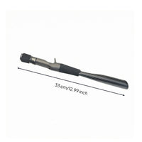 Unified Rod Handle Woven Finish Carbon Fiber Rod Metal Connector Textured Fishing Grip