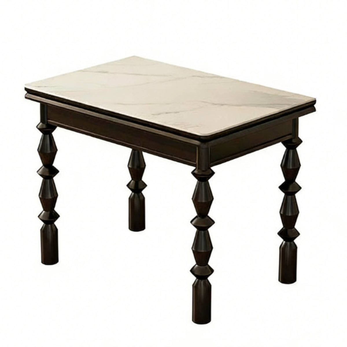 Space-Saving expandableable Dining Table Multi-Functional Gateleg Table Folding Design Household Furniture Retro design for Apartment Dwellers, Families, Homeowners, Small Spaces, Kitchen, Living Room
