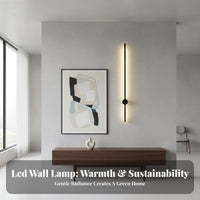 Flicker-without Flicker Nordic Design Wall Sconce Anti-Rust Bedside Wall Light Dimmable Modern Bedside Reading Lamp Adjustable Color Temperature for Interior Designers, Homeowners, Hotel Owners, Bedroom, Living Room, Hallway, Office