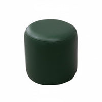 Faux Leather Surface Upholstered Pouffe Padded Seat Upholstered Footrest Multifunctional Low Stool Multi-Purpose for Children, Families, Homeowners, Living Room, Entryway, Bedroom, Home fromice