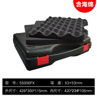 厂家直销塑料微型手提电脑仪器设备收纳防护箱五金安全包装工具箱
