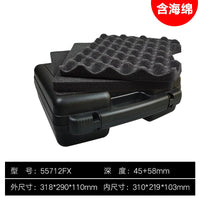 厂家直销塑料微型手提电脑仪器设备收纳防护箱五金安全包装工具箱