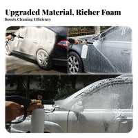2 Pieces Universal Thread Brass Foam Cannon Nozzle Long-Lasting 1.1mm Orifice Nozzle Wide Compatibility for Car Detailers, DIY Enthusiasts