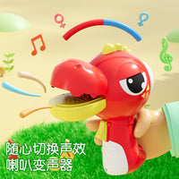 Dinosaur Voice Changer Megaphone Toy with Recording Function