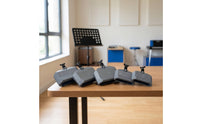 Five-Tone Carved Percussion Instrument Mountable Percussion Instrument with Bracket High-Pitched for Drummers, Students, Stage