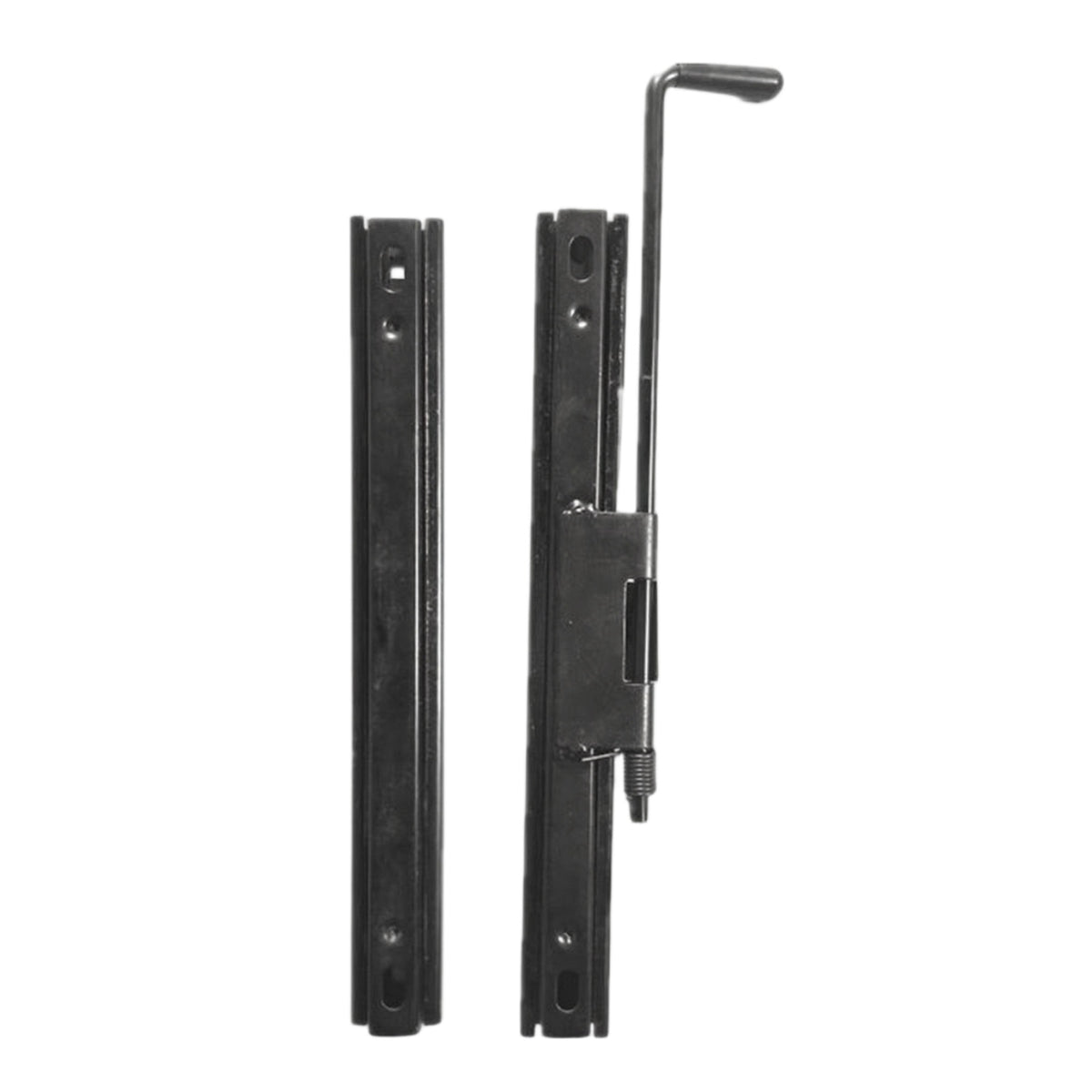 Manual Seat Slide Assembly Heavy-Duty Seat Slider with Lever Universal Hardware Forwards or Backwards for Forklift Operators, Forklifts