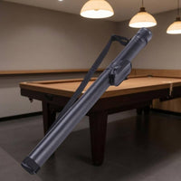 Billiard Cue Case with Shoulder Strap Zippered Pool Sticks Carrier Bag with Pockets Sheltering for League Nights