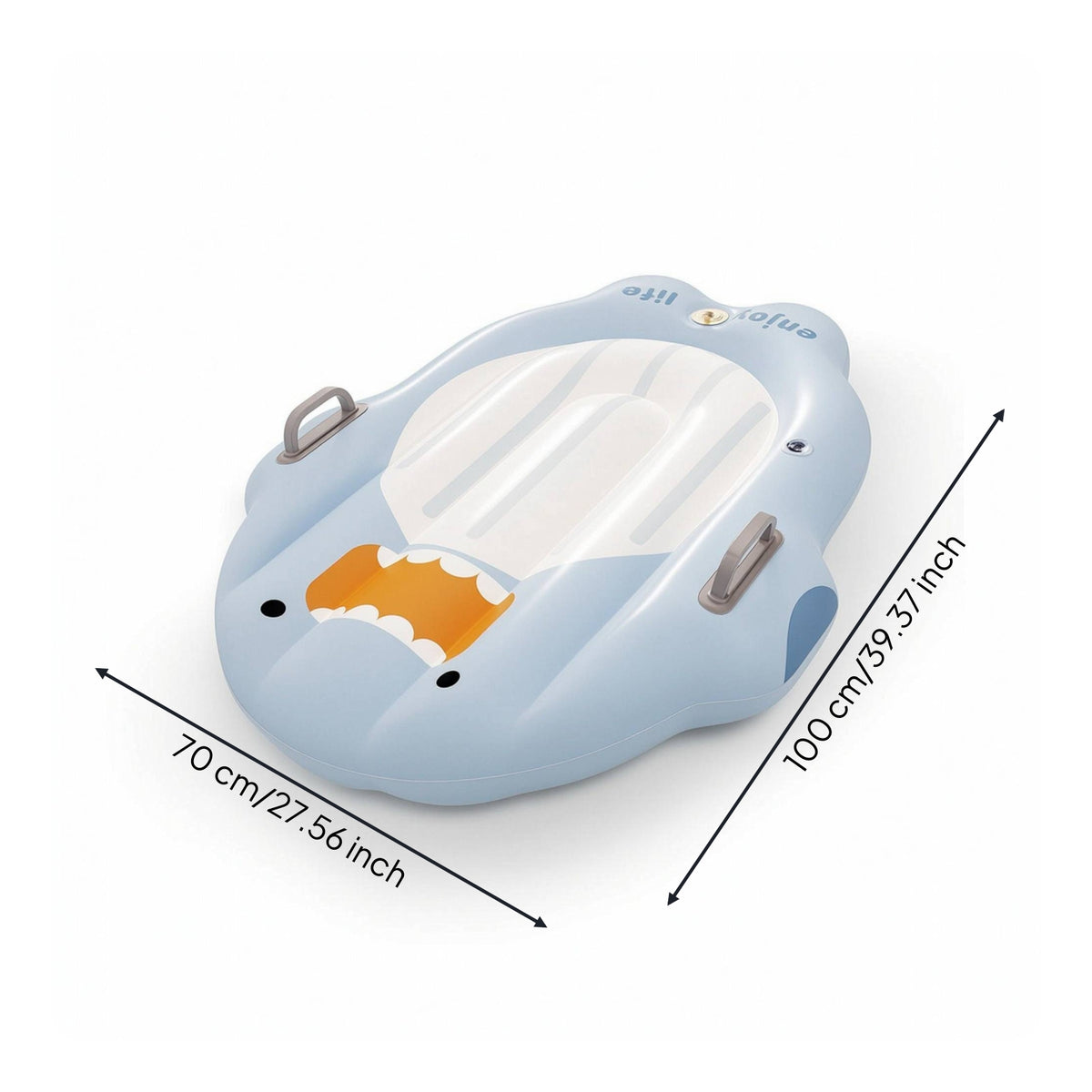 Easy to Inflate Surfboard Buoyant Aid with Handles Padded Inflatable Surfboard Lightweight Pool Buoyant Aid Portable for Children