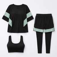 Two Piece Swimsuit for Plus Size Women Seeking a Modest Design Polyester Loose Fit for Water Sports, Wire Padded Support, 6XL Student Hot Spring Set