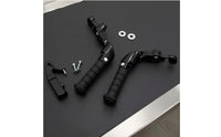 Motorcycle Passenger Foot Pegs Anti-Slip Motorcycle Foot Pegs with Hardware Secure Rear Footrests for Custom Builds