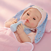 Interactive Infant Doll Pretend Play Infant Doll with Accessories Sound-Playing Toy for Kids, Girls
