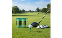 8 Pieces Easier Ball Placement Chair-Shaped Golf Tee Petal Head Golf Tee for Golfers