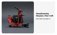 Beginncoil deviceEasy-to-Use doubleCoil coil device Stable Pcoil deviceformance 10-Wrap Coil Machine Comfortable Grip ing Equipment Balanced Weight for Professionals, Practice pcoil deviceiods
