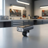 Bike Front Light Rechargeable Cycle Light with Bracket Cycle Headlight Holder Type-C Sturdy for Cyclists, Night Riding